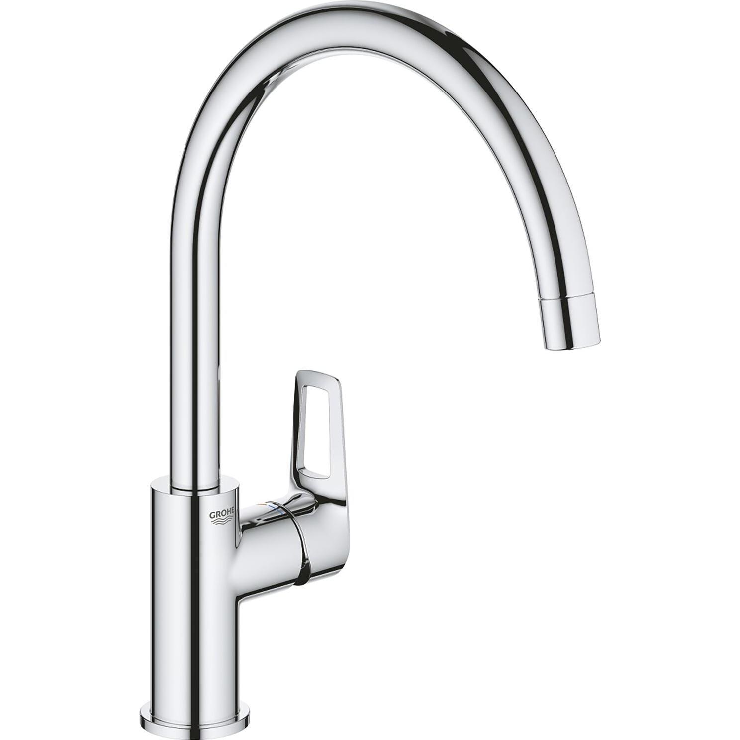 Grohe, Küchenarmatur, Kchenarmatur mit Einhebelmischer BauLoop chrom glnzend 31368001