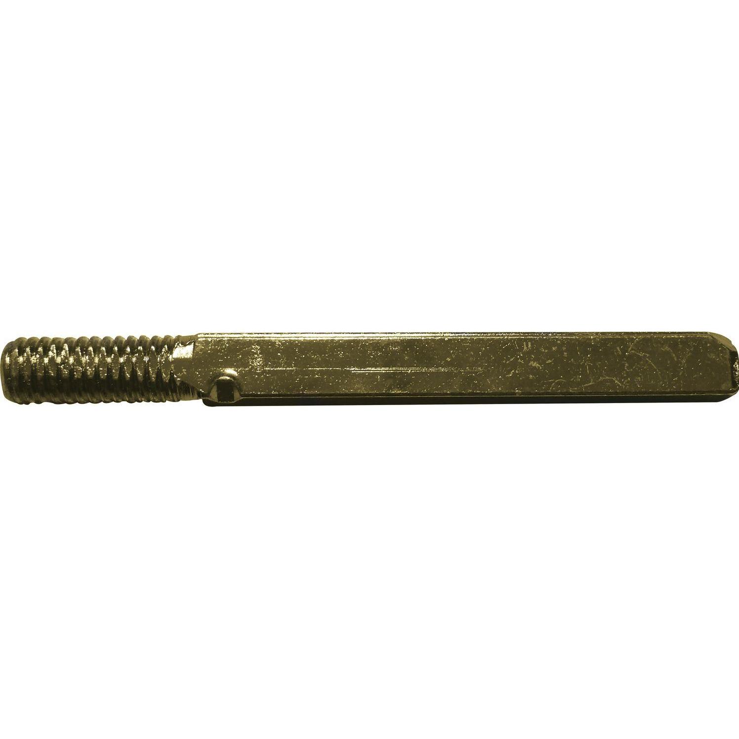Grundmann, Türgriff + Fenstergriff, Wechsel-Drehstift GEOS 242 V/FH, 120 mm, VK 9 mm, M 10, Stahl verzinkt, 1 Stk (Türga...