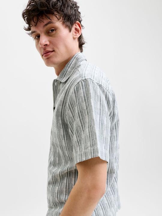 Immagine prodotto Jack & Jones Jprblutiago Structure Ss Resort Shirt Sn (M)