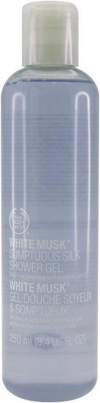 Actual product image The Body Shop White Musk Sumptuous Silk Shower Gel (250 ml)