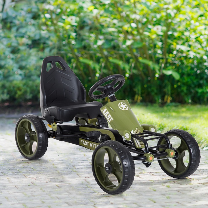 Actual product image Homcom Go-kart 35kg 3-8