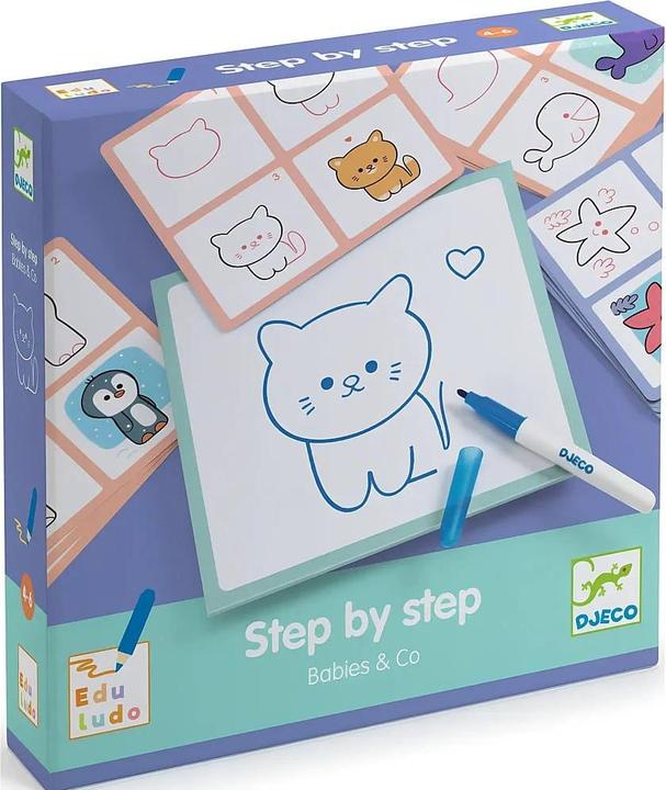 Produktbild Djeco Eduludo Step by step Babies & Co (mult)