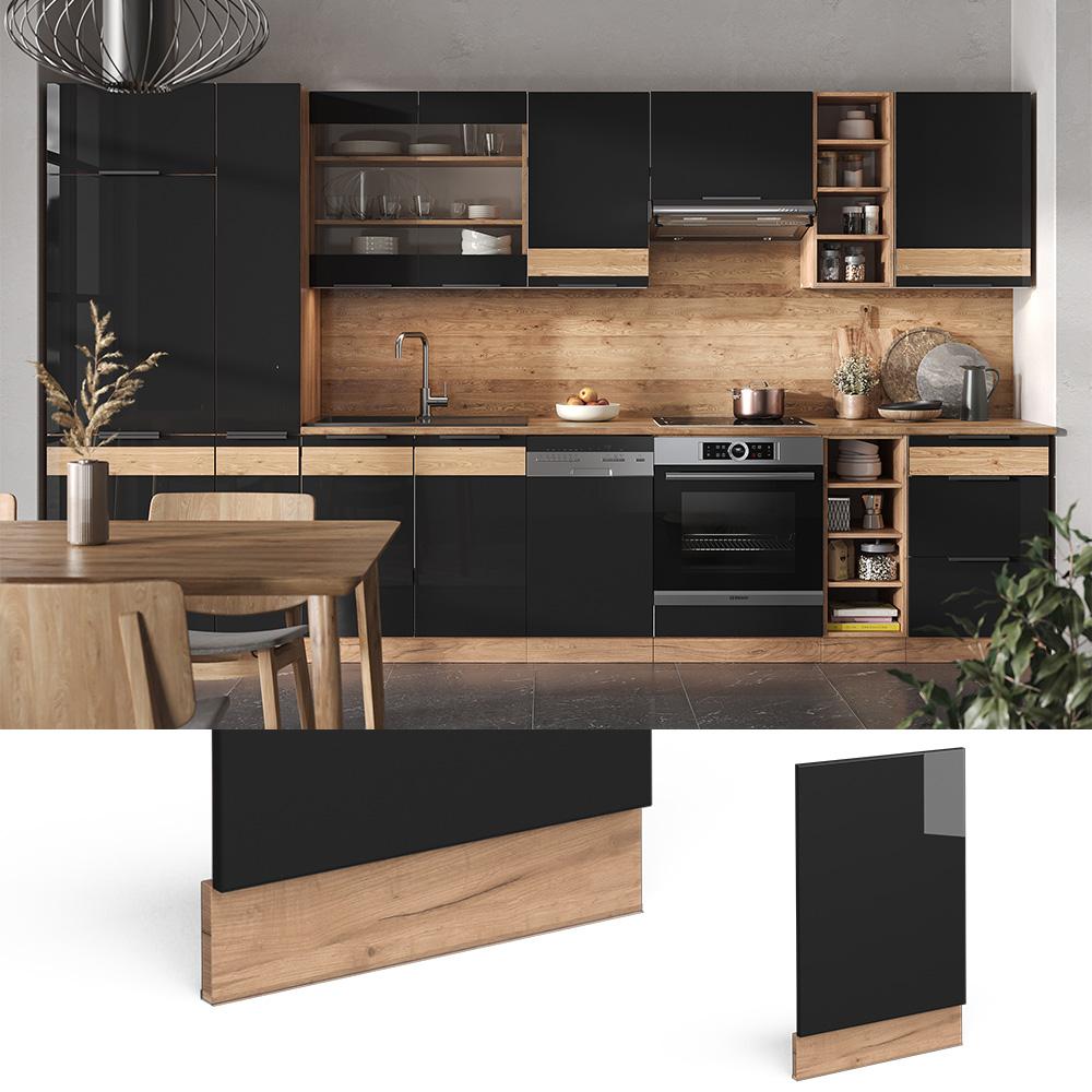 Thumbnail - Vicco Frontblende Fame-Line, Geschirrspüler Zubehör, Schwarz