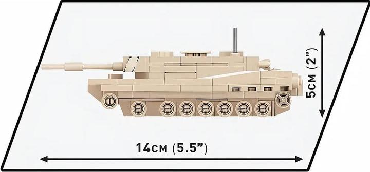 Actual product image Cobi H.C. WWII Abrams M1A2 1:72