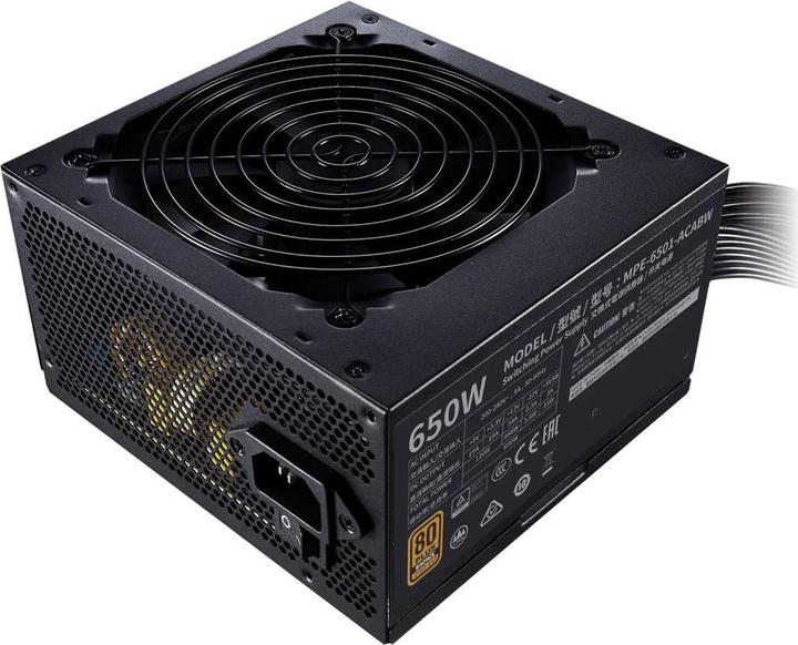 Actual product image Cooler Master MWE 650W, Bronze V3 ATX 3.0 (650 W)