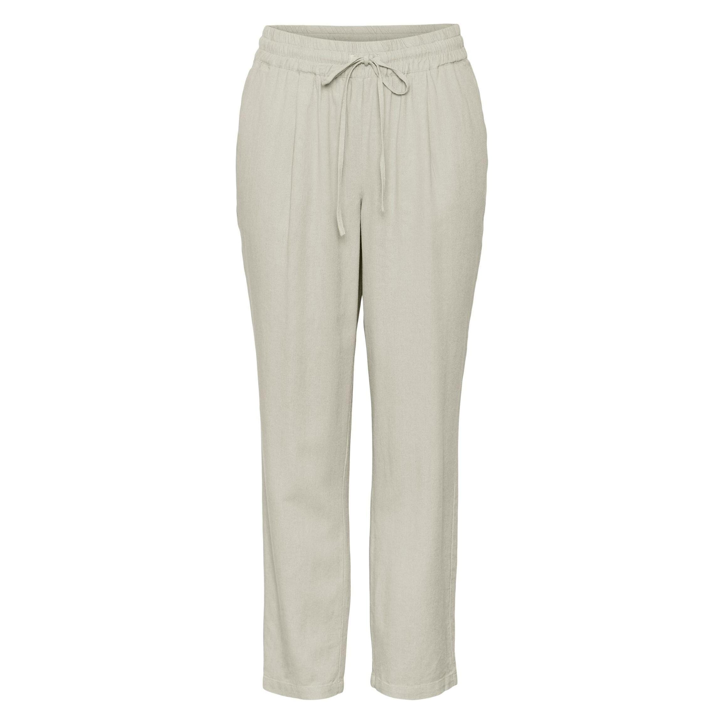 Vero Moda, Damen, Hosen, Vmjesmilo Ankle Pants Wvn Ga Noos, Grau, (S)