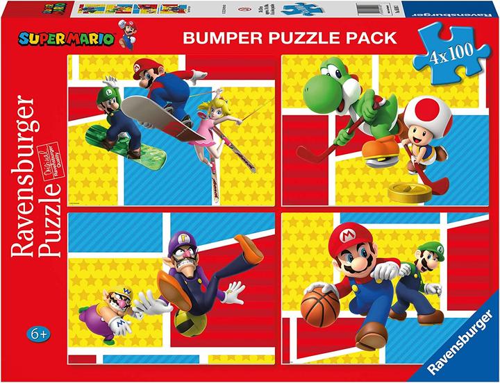 Produktbild Ravensburger Super Mario Jigsaw puzzle 100 pc(s) Cartoons (100 Teile)