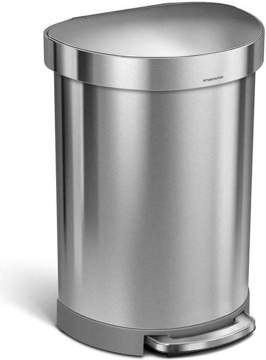 Simplehuman Poubelle semi-circulaire (60 l)