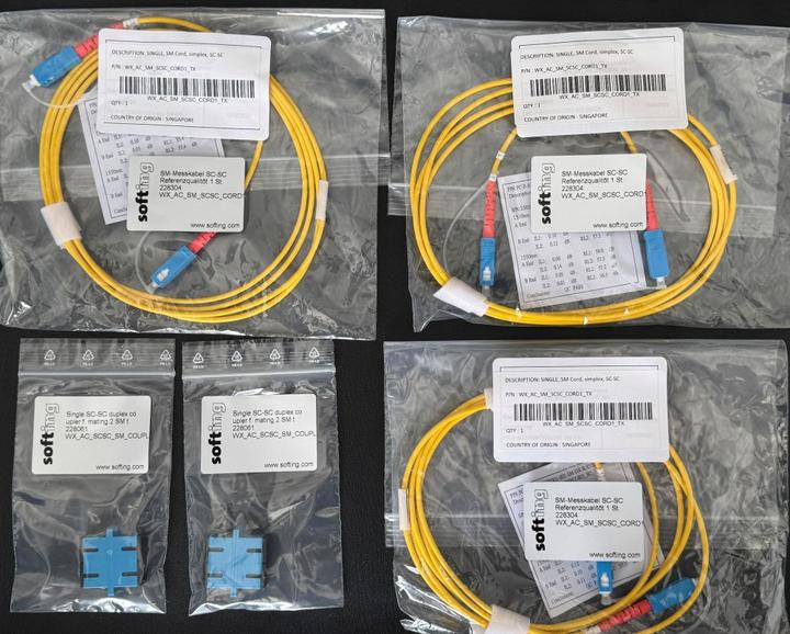 Image du produit Softing Psiber) FiberXpert 700, zbh. Kit de câble SC monomode