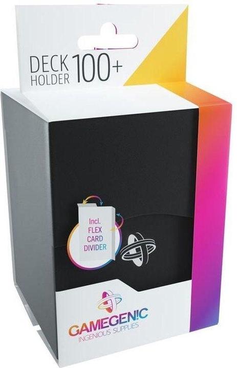 Actual product image Gamegenic GGS25032 - Deck Holder 100+ Black Card Box