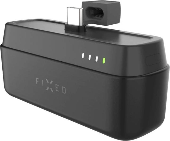 Fixed Zen 5 Plug-in PowerBank, PD 20W, 5 000 mAh, schwarz (5000 mAh, 20 W, 18.50 Wh)