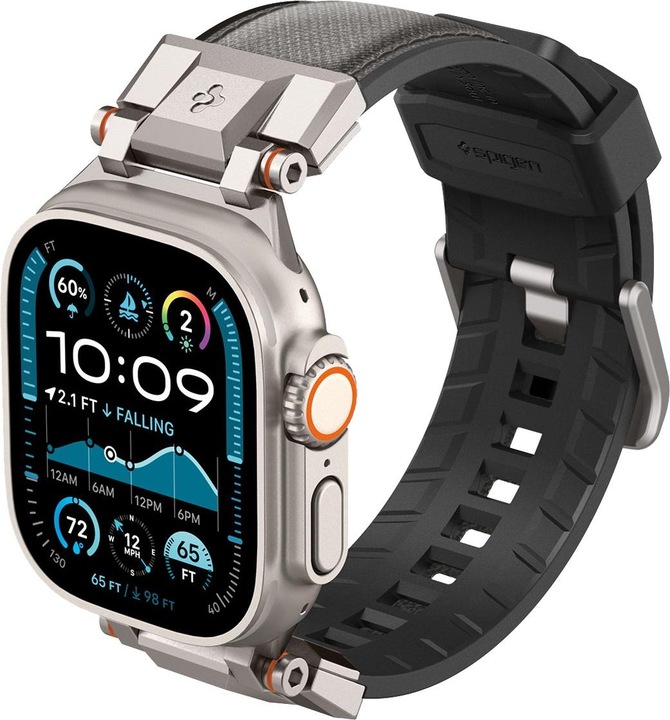 Produktbild Spigen DuraPro Armor for Apple Watch 6 / 7 / 8 / 9 / 10 / SE / Ultra 1 / 2 (44 / 45 / 46 / 49mm) Gra