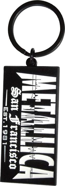 Actual product image Metallica Quake Enamel Keyring