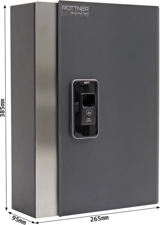 Actual product image Rottner Key cabinet Key Pro 68 Fingerprint