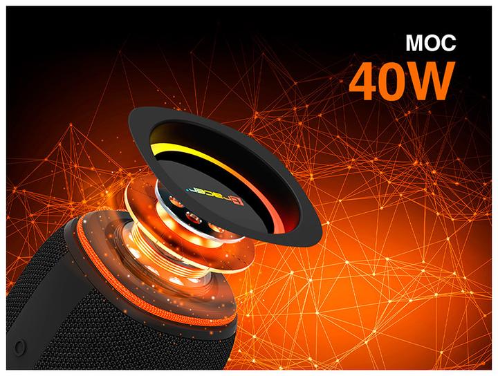 Produktbild Tracer XtremeBeat Pro TWS Tragbarer Bluetooth-Lautsprecher Schwarz 40 W (8 h)