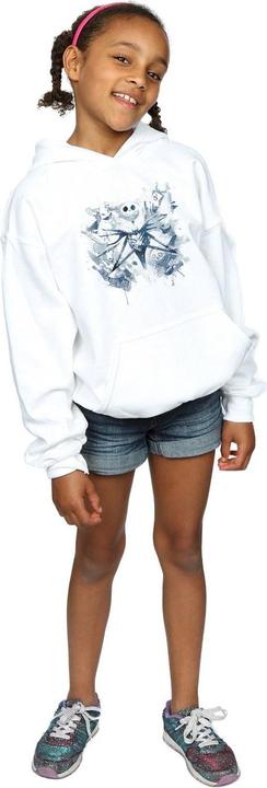 Produktbild Disney Nightmare Before Christmas Paint Spray Carers Kapuzenpullover Mädchen (152, 158)