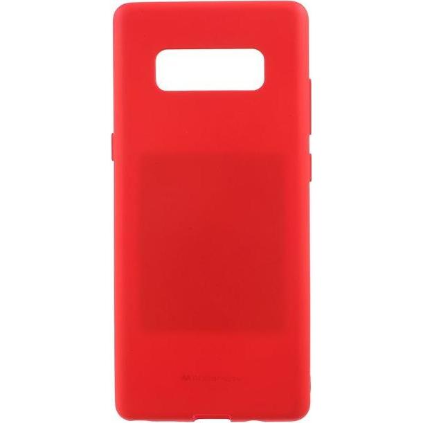 Goospery Soft Feeling Jelly Series (Samsung Galaxy Note 8), Smartphone Hülle, Rot