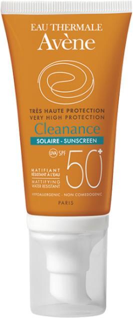 Actual product image Avène Cleanance Sun SPF 50+ (SPF 50+, 50 ml)