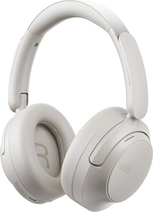 Produktbild QCY H3S Kabelloser On-Ear-Kopfhörer mit LDAC und ANC-Geräuschunterdrückung – Weiss (ANC, Kabelgebunden, Kabellos)