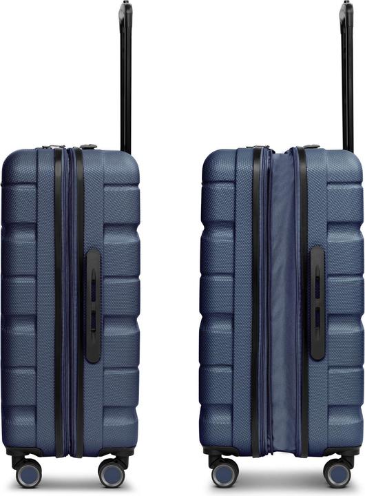 Produktbild Franky Munich 4.0 4 Rollen Kofferset 3-teilig mit Dehnfalte (199 l)