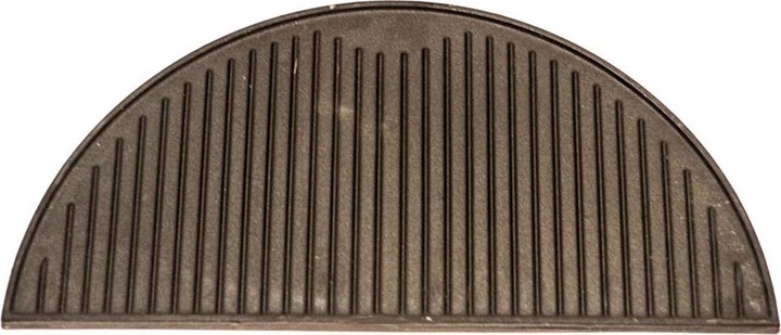 Actual product image Kamado Bono Crescent-shaped cast iron plate for a two-zone cooking system (Media)