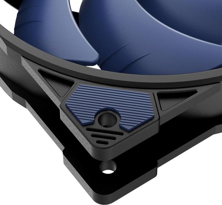 Produktbild Akasa Alucia H4 Plus Processor Air cooler Black, Blue 1 pc(s) (92 mm)