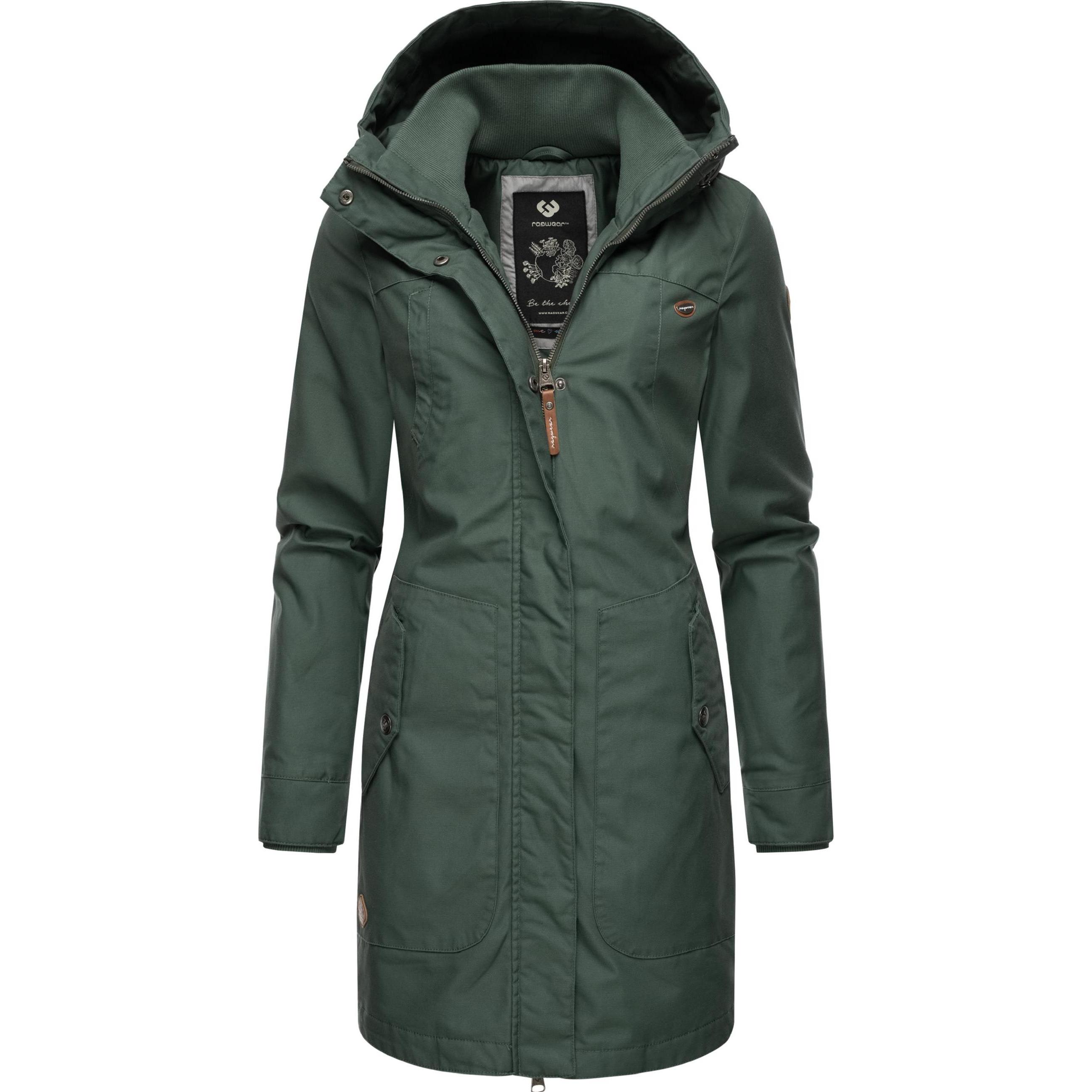Ragwear, Damen, Jacke, Jannisa (XL), Grün, XL