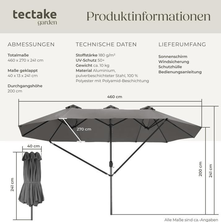 Produktbild tectake Silia (2.70 m)