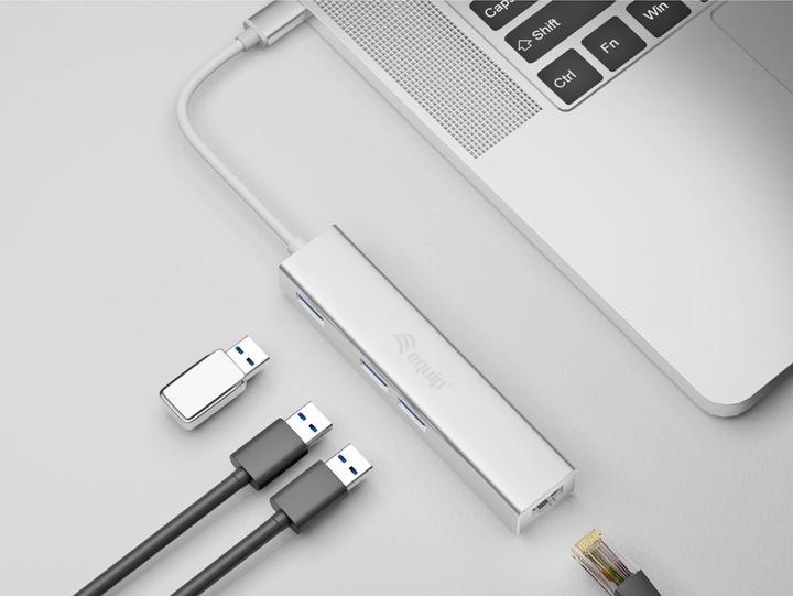 Actual product image equip Usb-Hub (USB-C, 4 ports)