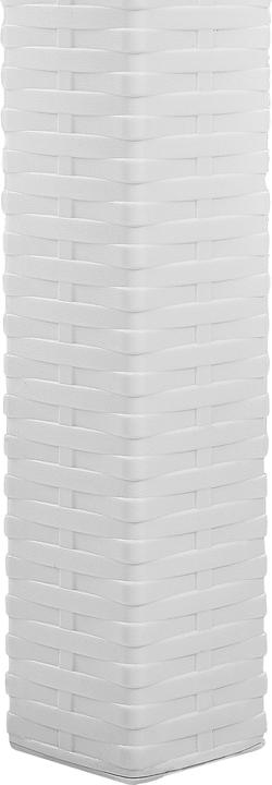 Actual product image Beliani Garden Furniture Set Rattan Look White 4-Seater FOSSANO (80 cm)