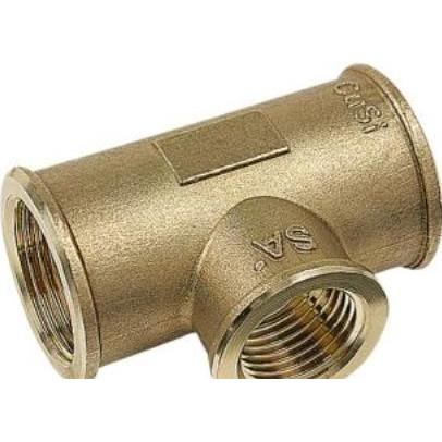 Sanha, Rohrverbindungstechnik, PURAFIT Tee 1/2. -.Siliciumbronze.Blyfri.