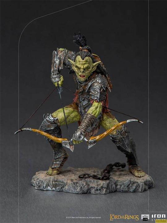 Produktbild Iron Studios The Lord of the Rings - Archer Orc Statue Art Scale 1/10