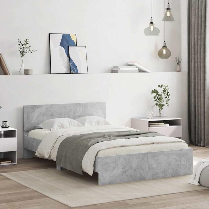 Actual product image vidaXL Bettgestell (135 x 190 cm)
