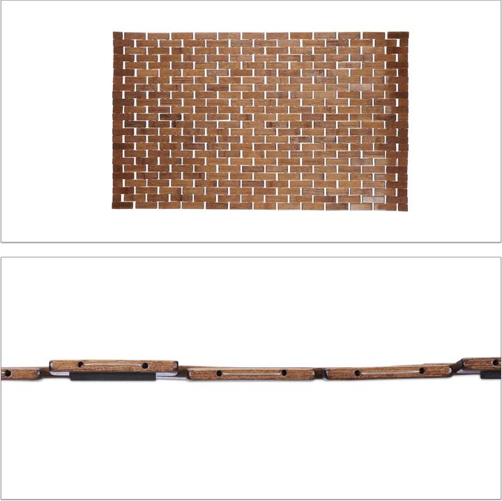 Produktbild Relaxdays Bambusmatte (80 x 50 x 0.5 cm)