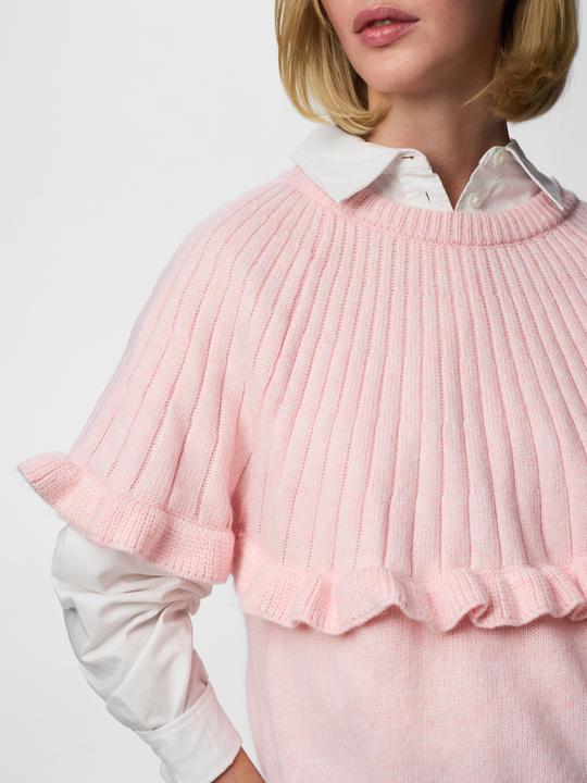 Actual product image Pieces PCBEI RÜSCHEN Strickoberteil (S)