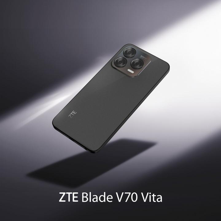 Actual product image ZTE Blade V70 Vita (256 GB, Stone Gray, 6.70", Dual SIM, 4G)