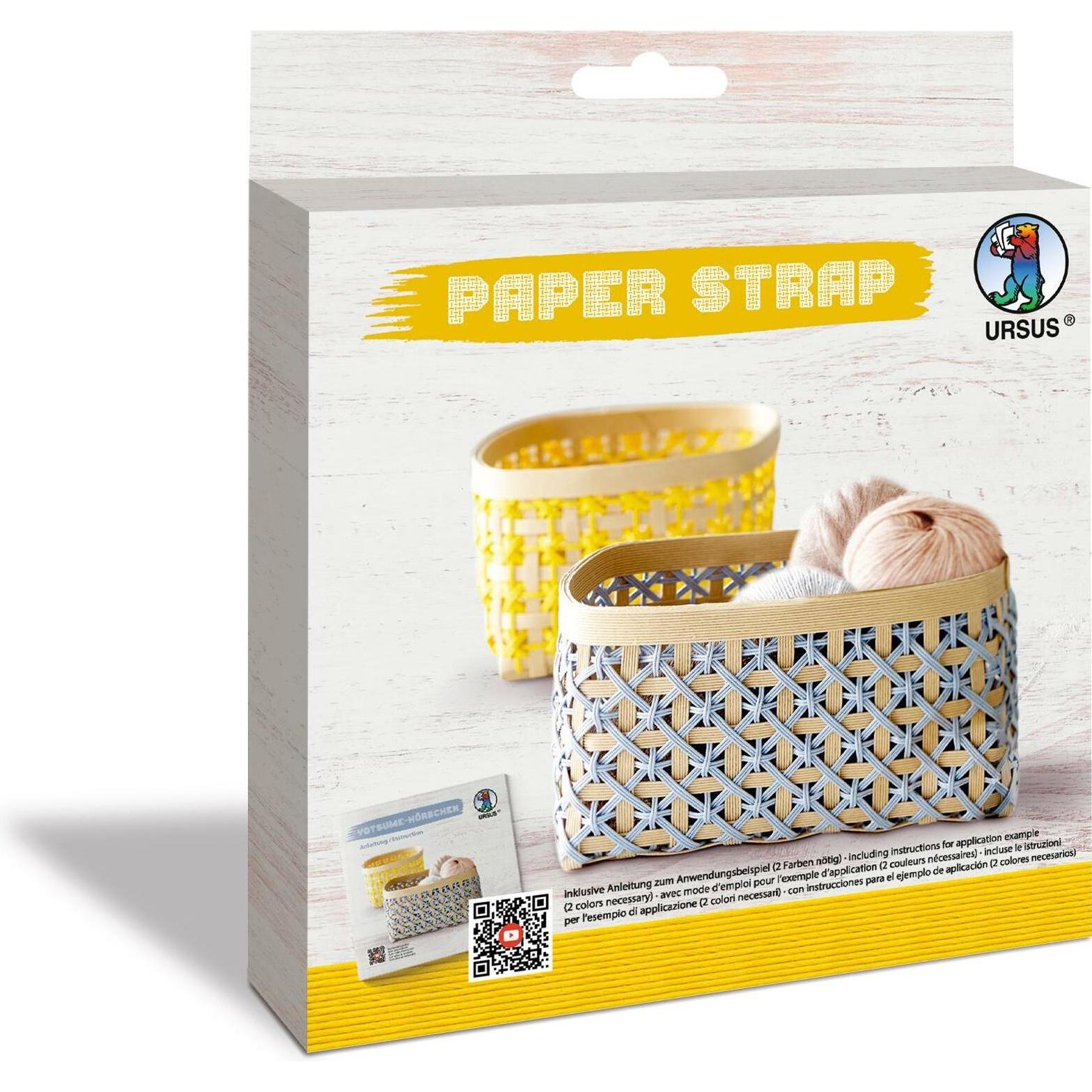 Thumbnail - Ursus Kamihimo Paper Strap 15mmx15m 74520003 gelb