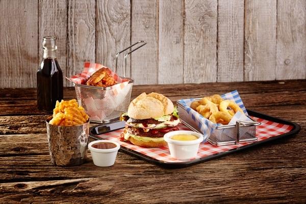 Actual product image Paderno SNACKHOLDER" serving/frying basket