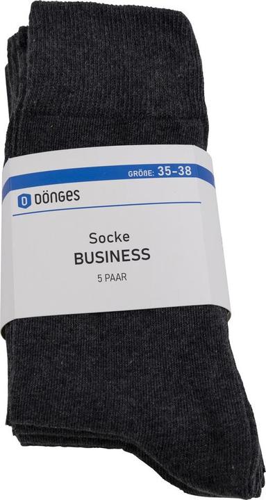 Immagine prodotto Dönges Calzino in cotone Business, grigio, taglia 35-38 (35 - 38)