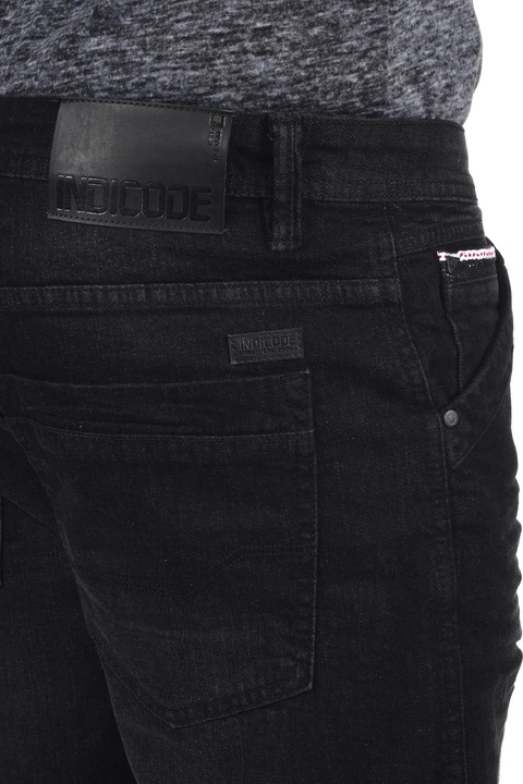 Immagine prodotto Indicode Alessio Pantaloncini Di Jeans Shorts Bermuda Da Uomo elasticizzato Regular- Fit (XL)