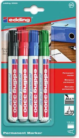 Immagine prodotto Edding Marcatore permanente 3300 (4 x)