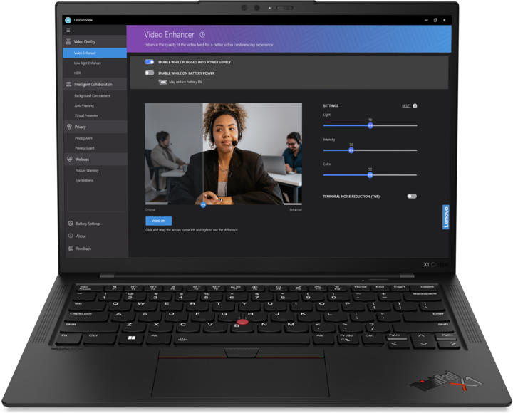Immagine prodotto Lenovo ThinkPad X1 Carbon Gen 11 (14", Intel Core i7-1355U, 32 GB, 1000 GB, CH)