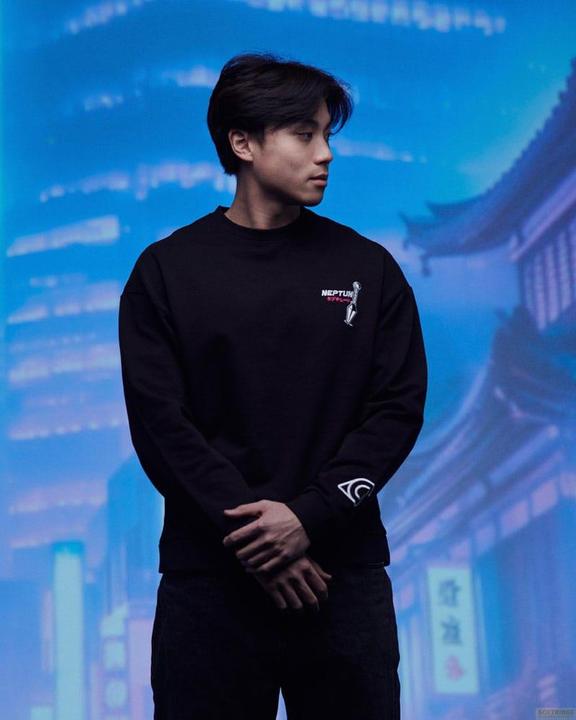 Actual product image Naruto Shippuden Sweatshirt Graphic Black Size XL (XL)