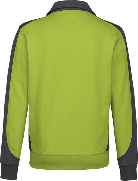 Produktbild Hakro Sweatjacke Contrast Perf kiwi/anthrazit Gr.6XL (6XL)