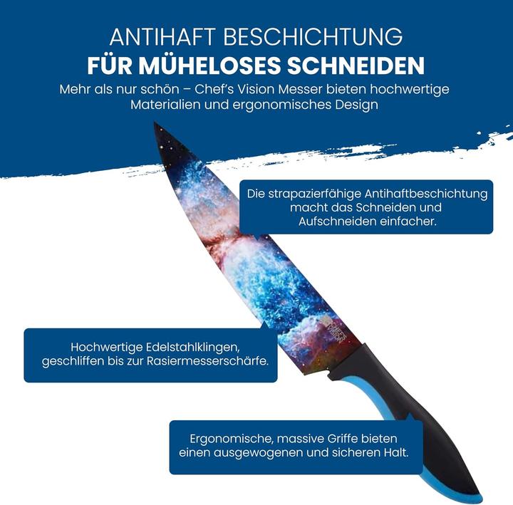 Produktbild Chefs Vision Kosmos Messerset