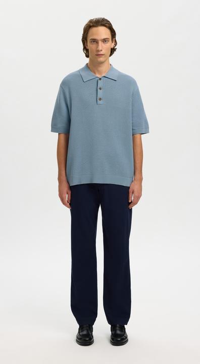 Immagine prodotto Selected Relaxed Fit Polohemd aus Strick (L)