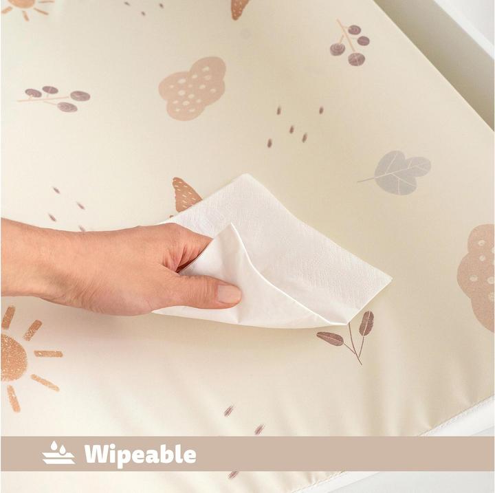 Produktbild Julius Zöllner Wickelmulde Wave Folie Birdy, 50 x 65 cm (50 x 65 cm)