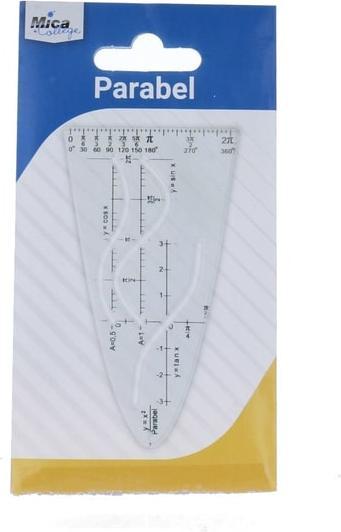 Produktbild MICA College Parabelschablone (Kunststoff)