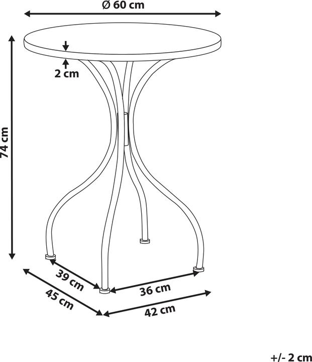 Actual product image Beliani Aggius (60 cm)