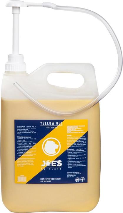 Actual product image Joe's NO-FLATS Joe's No Flats - Yellow Gel Sealant 5L